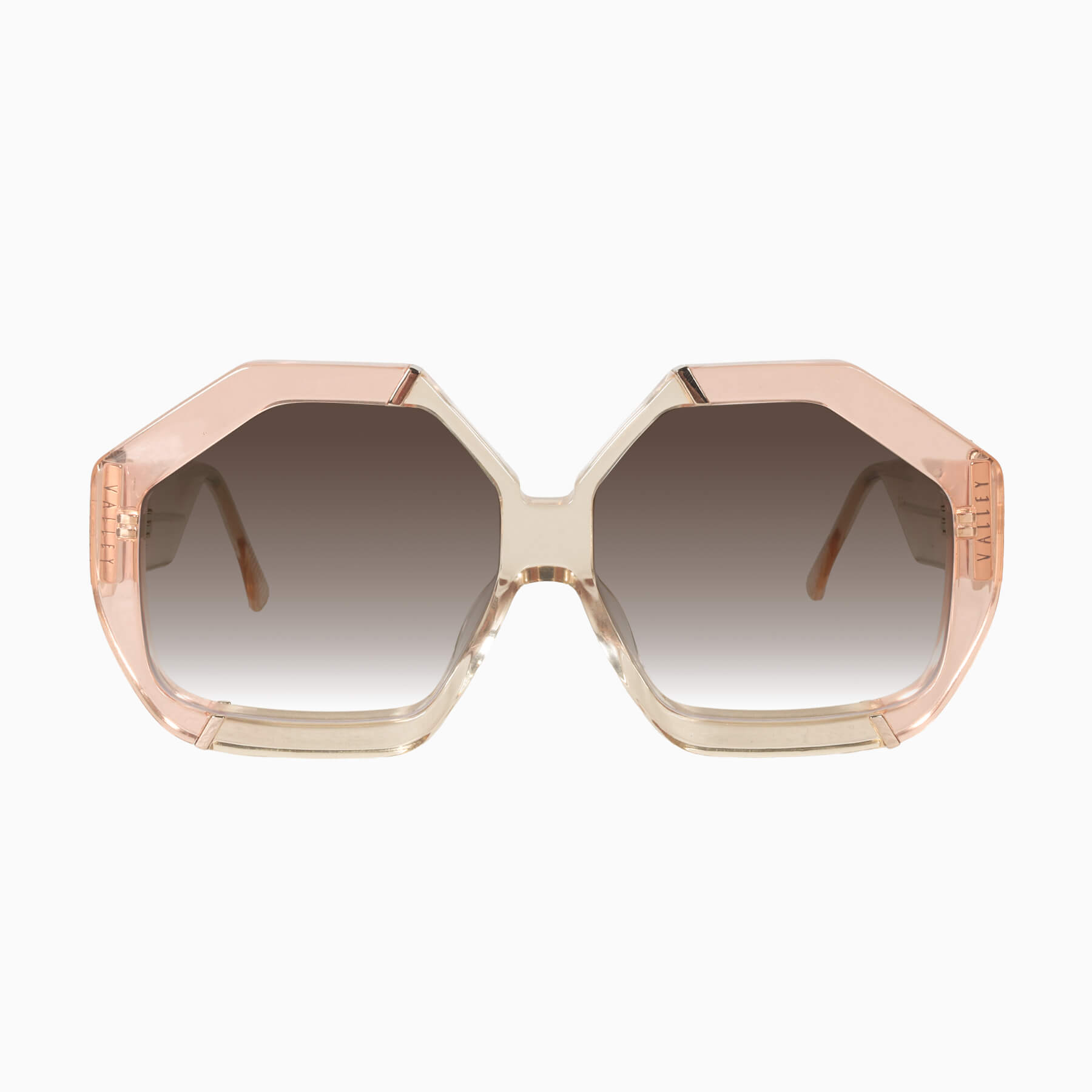Valley Eyewear Rose gold Aviator Sunglasses Bang Bang – Valley Eyewear / ROW main image 3